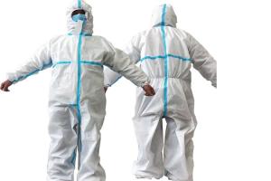 Quality Chemical Surgical Disposable Gown For Personal Safety High Breathability wholesale