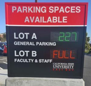 Quality High Brightness EN12966 P12 Full Color LED Display For Parking Lot wholesale