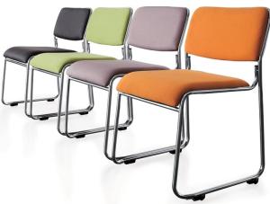 Quality high quality stackable PU leather meeting chair/fabric meeting chair wholesale