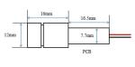 520nm 5mw Green Dot Laser Diode Module For Laser Pointer ,Laser Stage Light