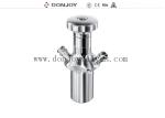 BSP Connection Aseptic Water Sample Valve Mirror Polished