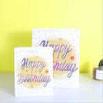Fashion Exquisite Ivory Board Screen Printing Luxury Paper Gift Bag Shopping