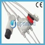 patient monitor 3 lead ECG Cable with leadwires