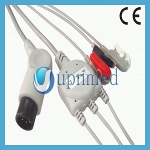Quality patient monitor 3 lead ECG Cable with leadwires wholesale