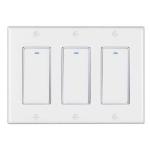 EU Tuya App 3 Gang Wifi Light Switch Remote With Google Alexa