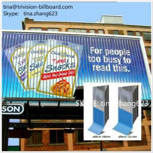 Quality Wall Mount Advertising trivision display with rotating prisms wholesale