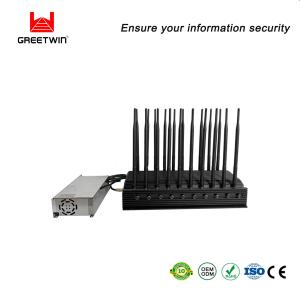 Quality WIFI 2.4G 5.8G 20 Antennas Signal Jammer Blocker LOJACK 868 wholesale