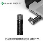 CE / RoHS / UN38.3 / MSDS Certificated Rechargeable USB Battery 1.5V