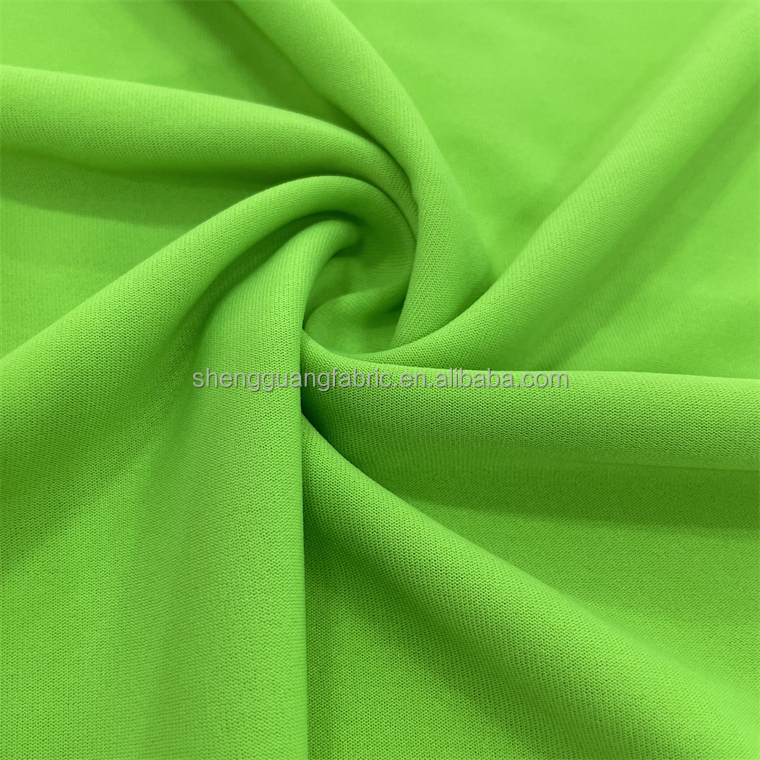 Sample of free and cheap jersey polyester material textile 100% polyester fabric for sports shoe and bags