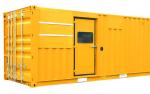 40 Feet Container Type Generator Green Color 1350KW / 1700KVA 3 Pole MCCB