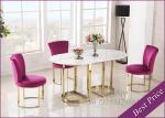 Contemporary Stainless Steel Dining Chairs with Velvet (YS-20)