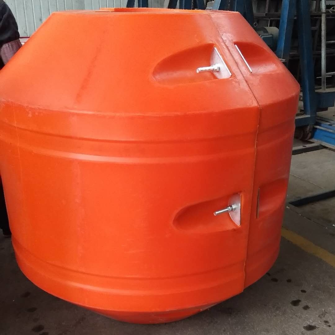 Rotational Moulded HDPE Pipe Floater Impact Resistant Easy Installation UV Resistance - Long Life Usage