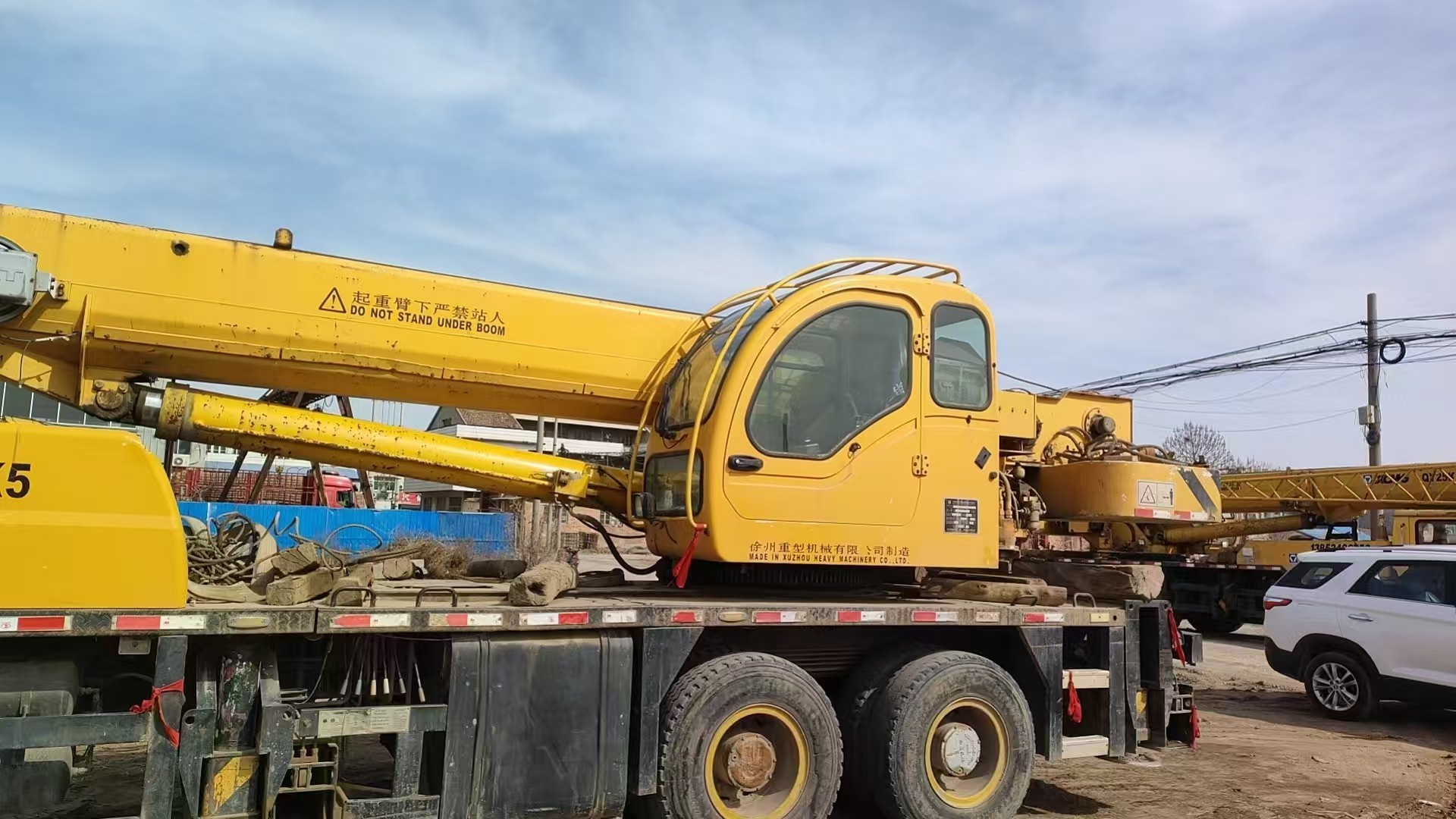 2009 year XC MG Mobile Truck Crane 25 Tons QY25K5 For Sale