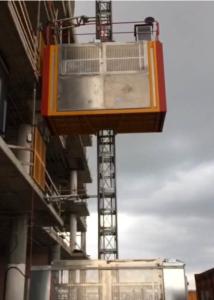Quality Rack Pinion Passenger And Material Hoist SC200/200 Cage Side With Additional 'C' Door wholesale