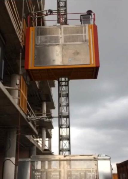 Rack Pinion Passenger And Material Hoist SC200/200 Cage Side With Additional 'C'