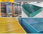 6*10ft Size Metal Base mesh spacing 2"x4" Canada Temporary Fence Panels diameter