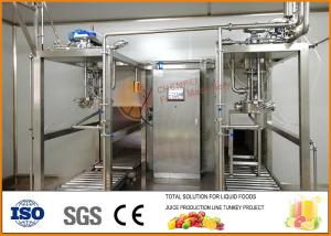 Quality SS304 Juice And Jam Double Heads Aseptic Filling Line wholesale