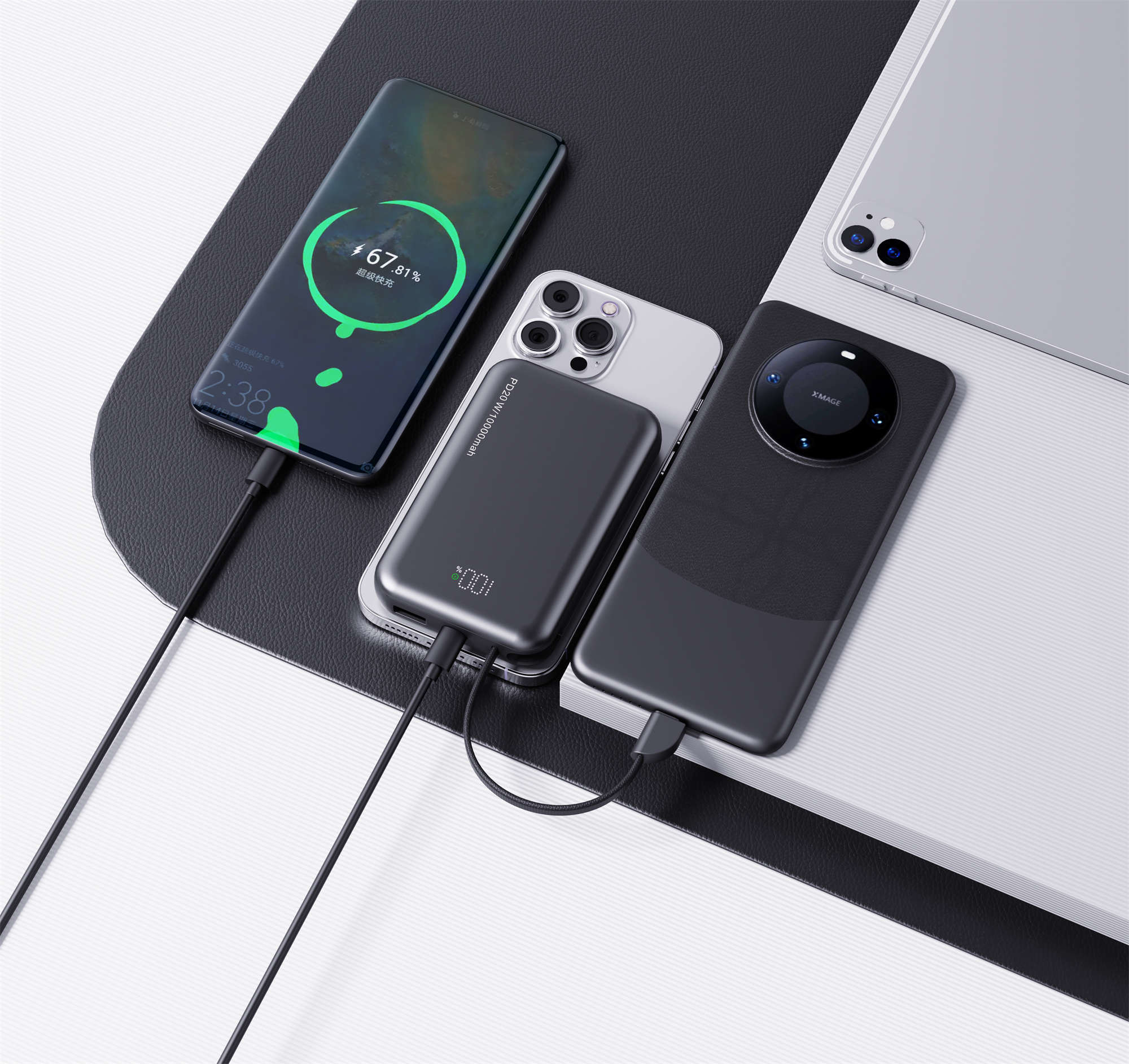 Mini Power Bank Charger Magnetic Wireless PD20W External Battery Fast Charging
