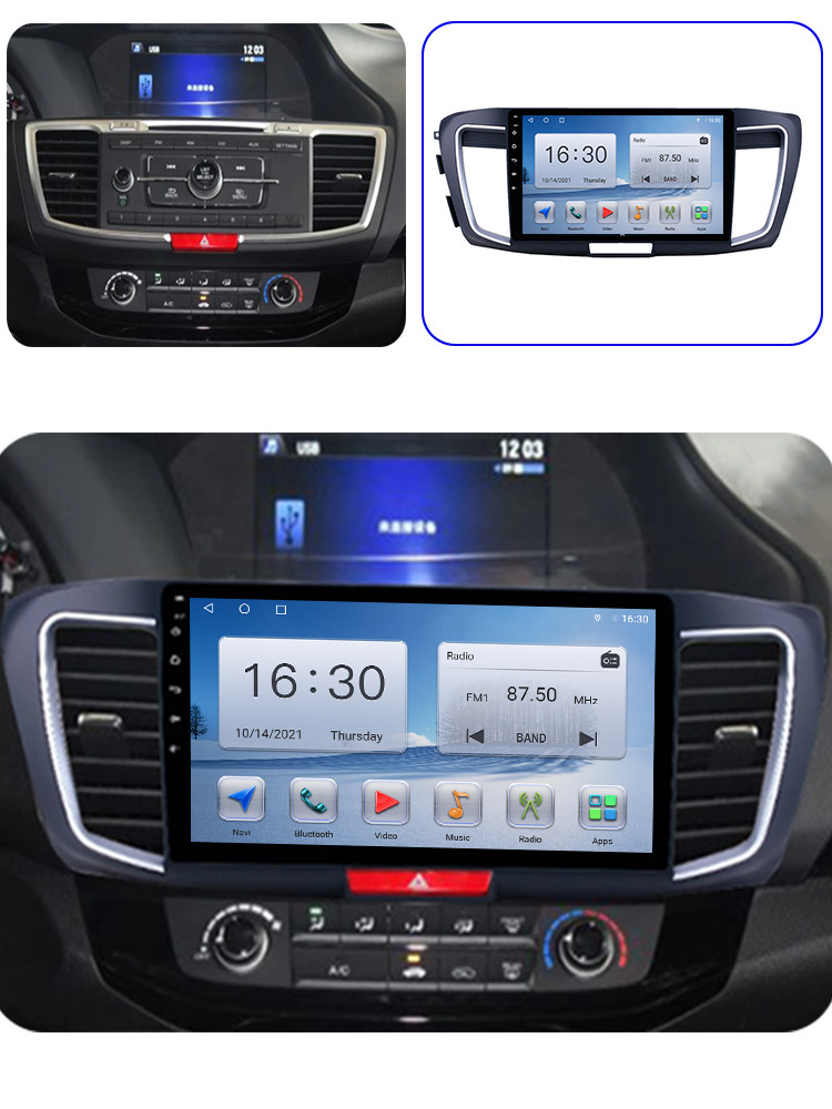 9th Gen Carplay Honda Android Radio 2013 2015 2016 2017 2014 Honda Accord Android Head Unit