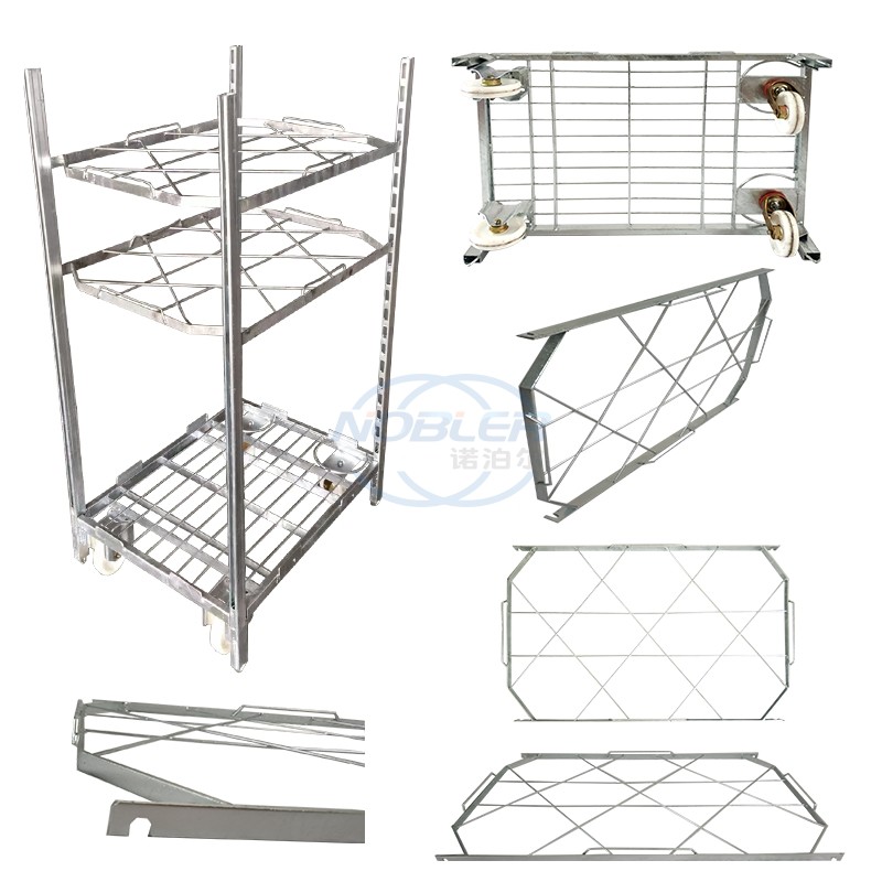 Danish Flower Trolley Bud Truck Ec Trolley Hot Dip Galvanizing