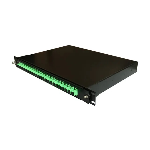 1 Time Fiber Type SM 12 96 144 core 48 port LC SC rack installation 24 Patch Panel