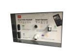 PMMA Supermall Wall Mounted Display Shelves Multipurpose Recyclable