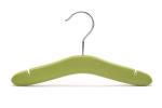 Betterall Non Slip Velvet Finished Green Colored Home Usage Wooden Kids Coat