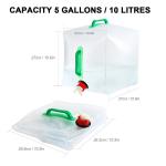 OEM Collapsible Camping Water Bag Portable TPU Foldable Water Bag