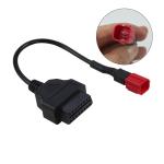 Motorcycle OBD1 to OBD2 Adapter Cable 6 Pin OBD Diagnostic Cable Customized