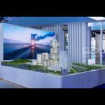 Scale Miniature Building Models Aedas 1/150 Shenzhen Longgang Ecological