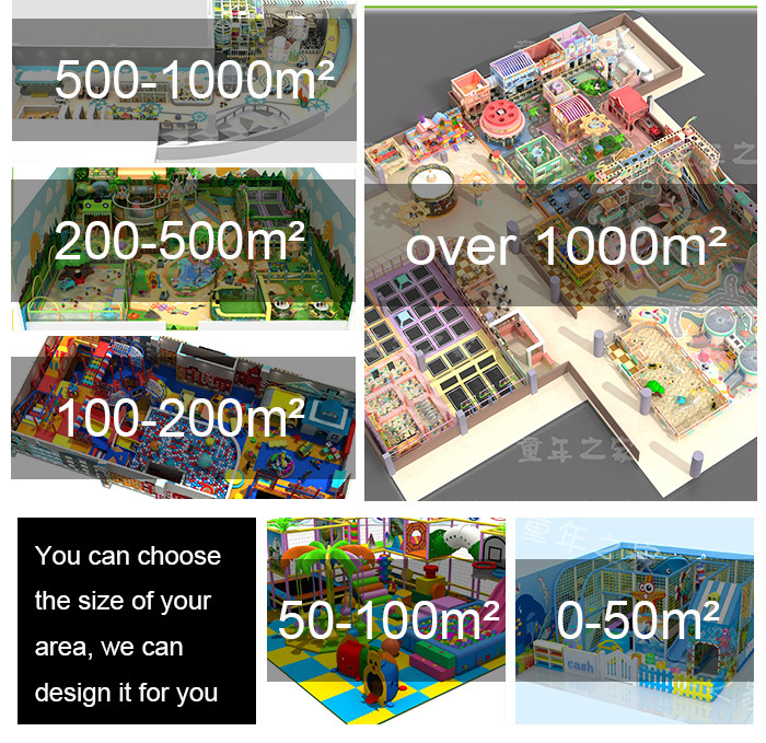 Customer Size Kids Indoor Playground Equipment For Amusement Park