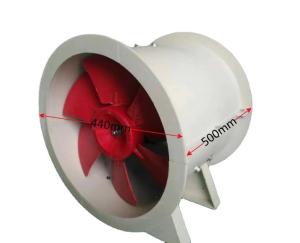 Quality 400mm SS304 Axial Flow Exhaust Ventilation Fan for Advertising Company Power kW 1.1-37 wholesale