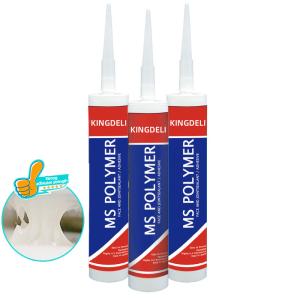 Quality Construction Odorless Acetic Silicone Sealant , Non Toxic MS Polymer Glue wholesale