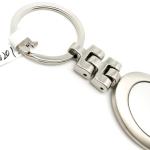 Personalized Metal Keychain Holder Custom Keychains for Advertising