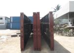 20ft 30ft 40 Ft 53ft Flat Deck Semi Trailer CKD SKD Delivery For Manufacturer