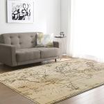 Vintage living room carpet, bedroom, dining room floor mat