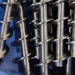 Inclined Cement Spiral Stainless Steel Screw Conveyor For Powder