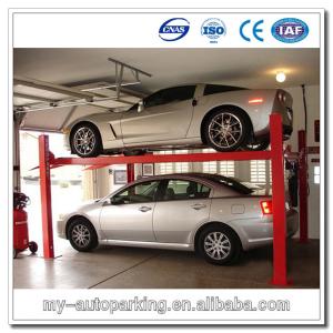 Quality Four Post Car Parking Lift Double Car Parking System Lift Used 220v wholesale