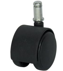 Quality 50mm grip ring stem chair casters for carpet wholesale