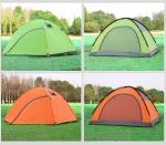 Ultralight 3-4 Person Doule Layer Tent Double Door 4 season Camping Tent(HT6011)
