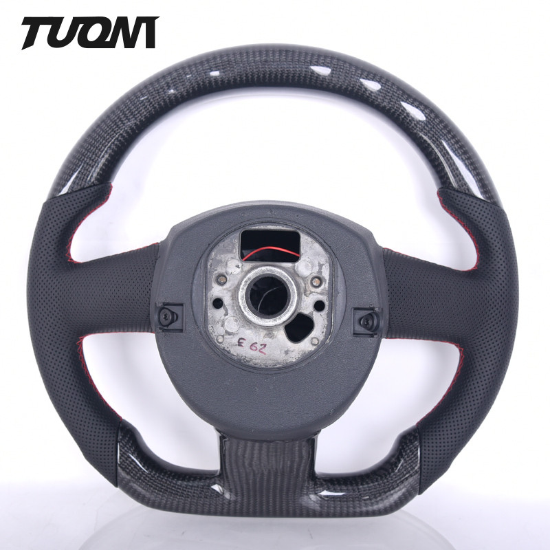 Plain Weave Audi Carbon Fiber Steering Wheel Customizable
