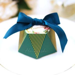 Quality Custom Candy Chocolate Gift Paper Packaging Box Hot Foil Gold Stamping For Wedding Festival wholesale