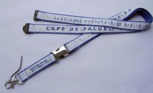 Quality Personalized Logo Dye Sublimation Lanyards , Recyclable Promotation Personalized Name Lanyards wholesale
