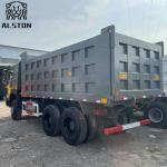 6x4 380hp Howo Tipper Truck Manufacturers , Euro 2 Engine Used Tipper
