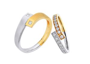 Quality Daily Wearing Any Occasion size 9.5g Customised Couple Ring wholesale
