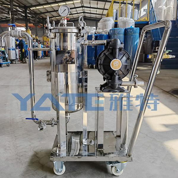 Sanitary Stainless Steel Single Multi Cartridge Filter Housing For Liquid