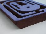 25mm Thickness Packaging Foam Inserts EVA Material Glued Environmentally