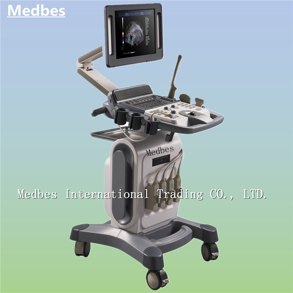 Diagnosis Equipment Medical Hospital 2D/3D/4D Trolley and tROLLEY Ultrasound sCANNER