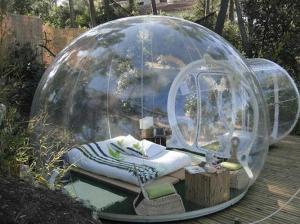 Quality Aportable Meeting Room Inflatable Snow Globe / Bubble Tent wholesale