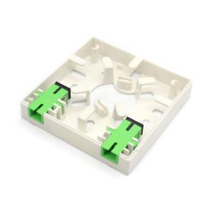 Quality 4FO 8FO Fiber Optic Terminal Socket Plastic Indoor Use For Fiber Management wholesale
